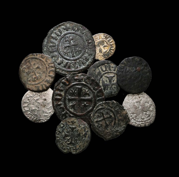 Armenien. A very beautiful Collection of 10x Crusader era Selected Armenian Coins 9th - 12th centuries AD  (Ingen mindstepris)