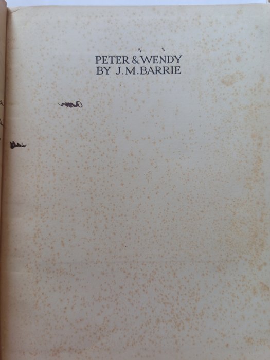 J M Barrie/Emund Blampied - The Blampied Edition of Peter Pan: The Original Text of Peter and Wendy - 1939