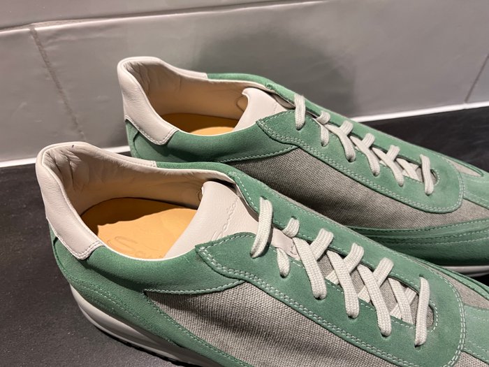 Santoni - Sneakers - Størelse: EU 44 - Nyt med labels