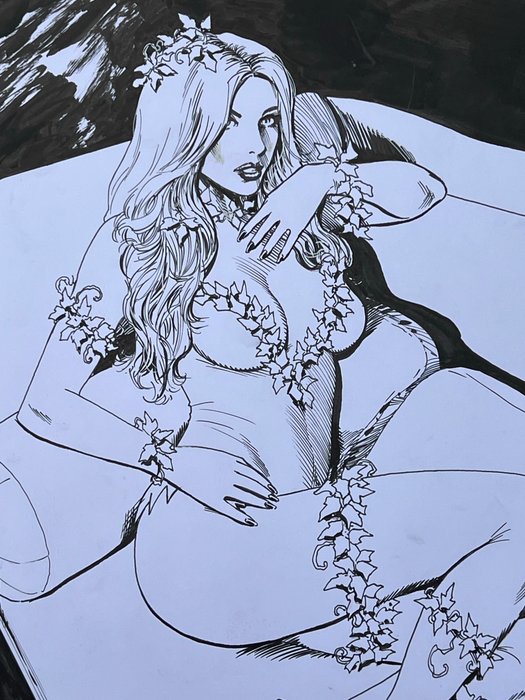 Steve Scott - 1 Original drawing - Poison Ivy