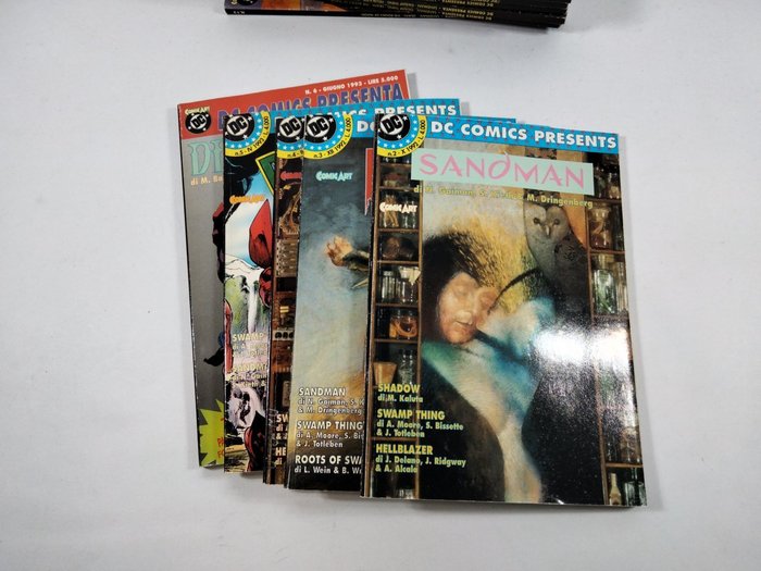 Dc Comics Presents - Swamp Thing 1/13 - Sandman Hellblazer Deadman Shade - 13 Parti 13x - Flere udgaver - 1994