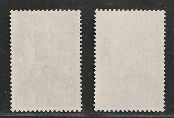 Holland 1951 - 15 og 25 gylden måger - NVPH LP12/LP13