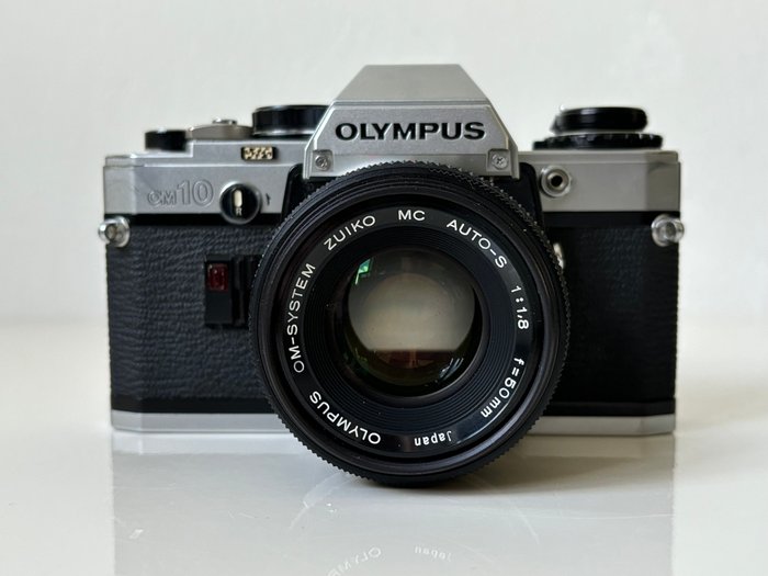 Olympus, Vivitar, Schneider Kreuznach OM-10 +  1:1,8 f=50mm(2x) Analogt kamera