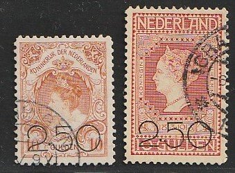 Holland 1920 - Komplet sæt - NVPH 104/105