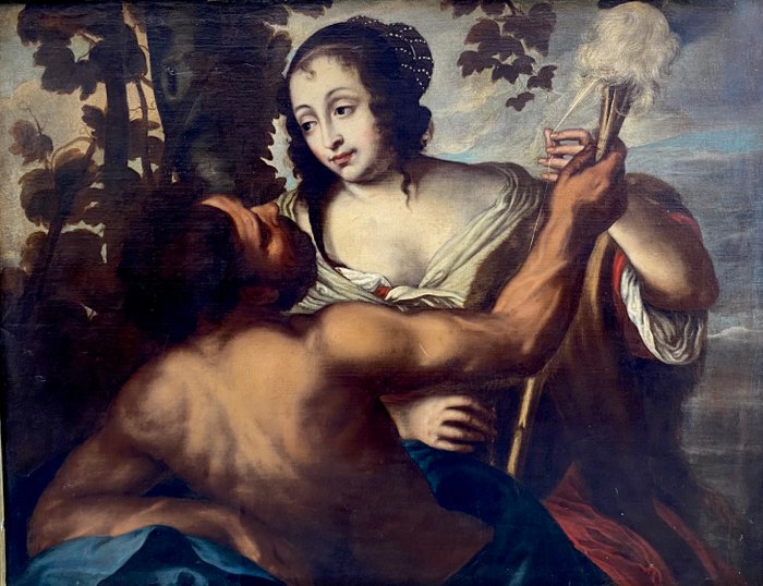 Antonio Molinari (1655-1704), Attributed to - Teseo y Ariadna