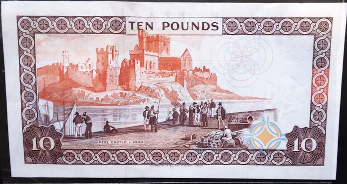 Isle of Man. - 10 pounds ND (1983) - Pick 42  (Ingen mindstepris)