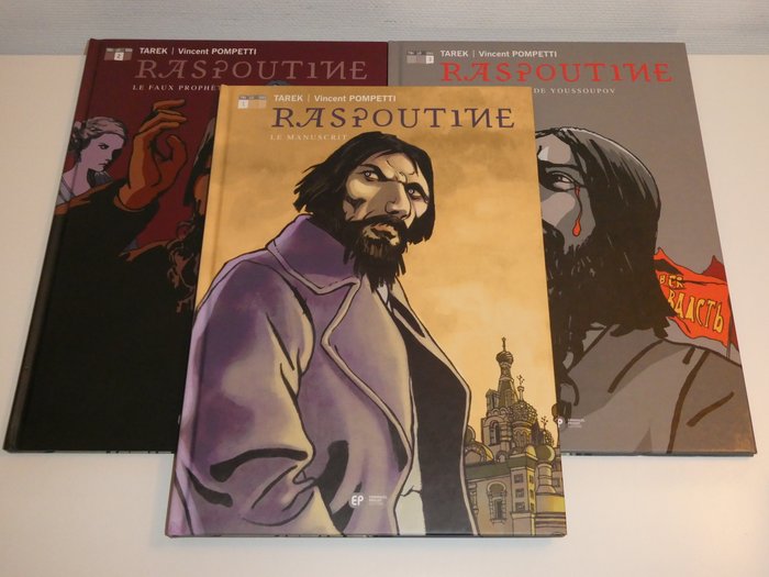 Raspoutine T1 à T3 - Série complète - 3x C - 3 Album - Første udgave - 2006/2008