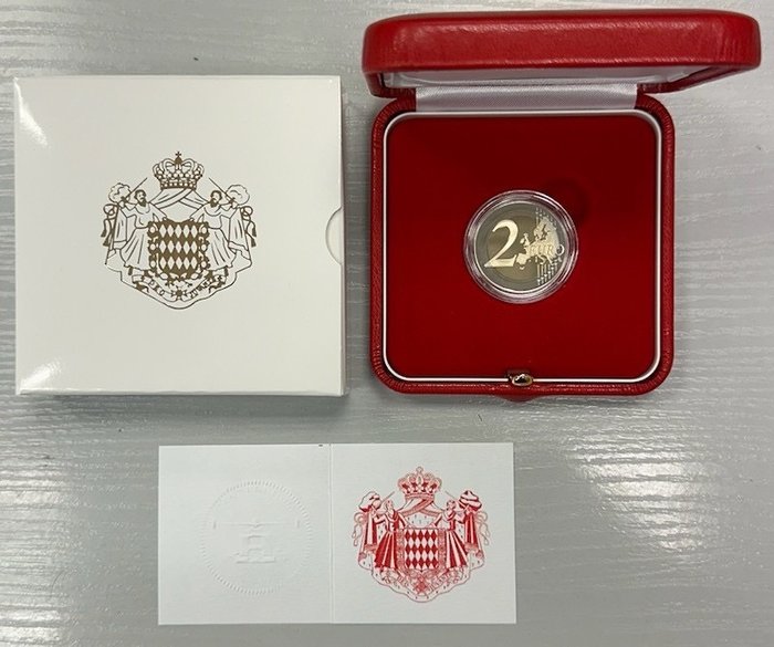 Monaco 2 Euro 2024 "500 Ans du Traité de Burgos - Charles Quint" Proof