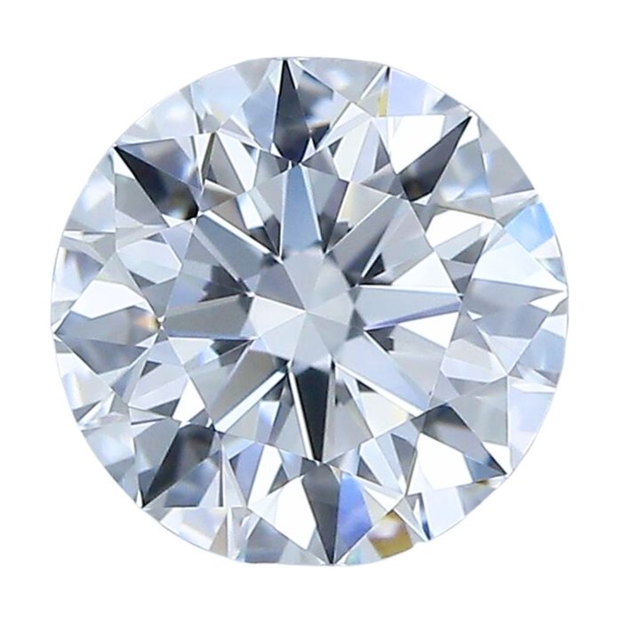 1 pcs Diamant  (Natur)  - 109 ct - Rund - D (farveløs) - IF - Gemological Institute of America (GIA) - ideel slebet diamant