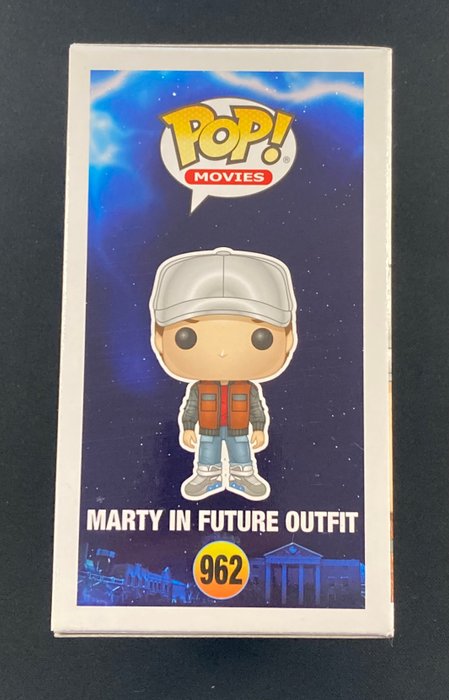 Tilbage til fremtiden - Funko Pop - #962 Michael J Fox -  Autograph - With COA