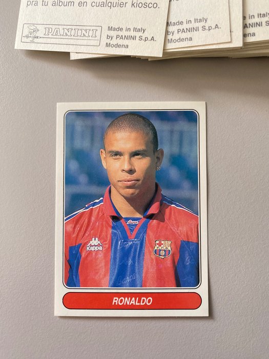 Panini - European football stars - Including Ronaldo/Zidane/Etc - Sealed pack + Complete loose Sticker Set