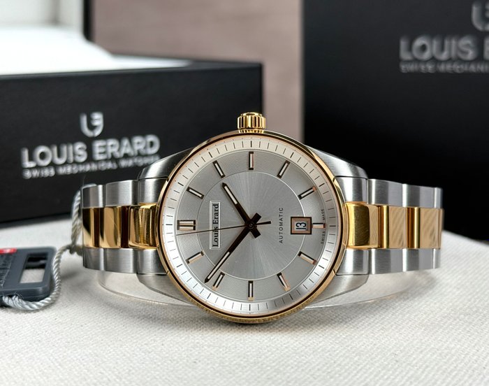 Louis Erard - Heritage Two-Tone Automatic Date - 69101AB71.BMA21 - Mænd - 2011-nu