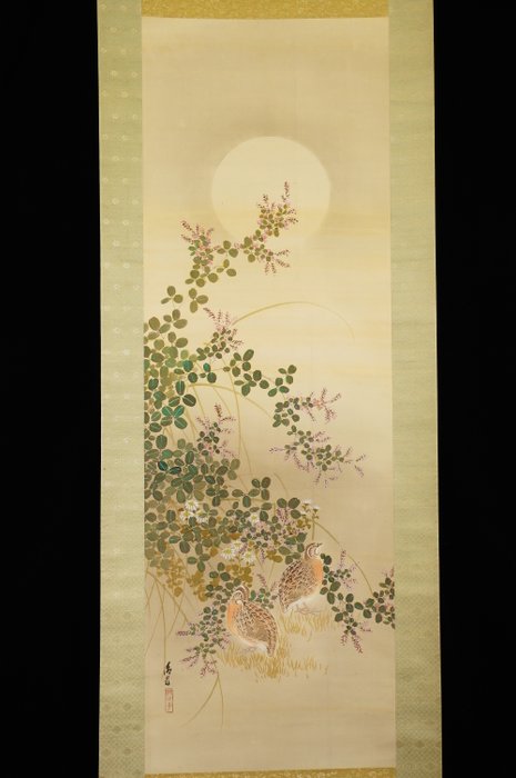 Kacho-ga 花鳥画 - ca 1920-40s (Taisho / Showa) - Seiko 清光 - Japan  (Ingen mindstepris)