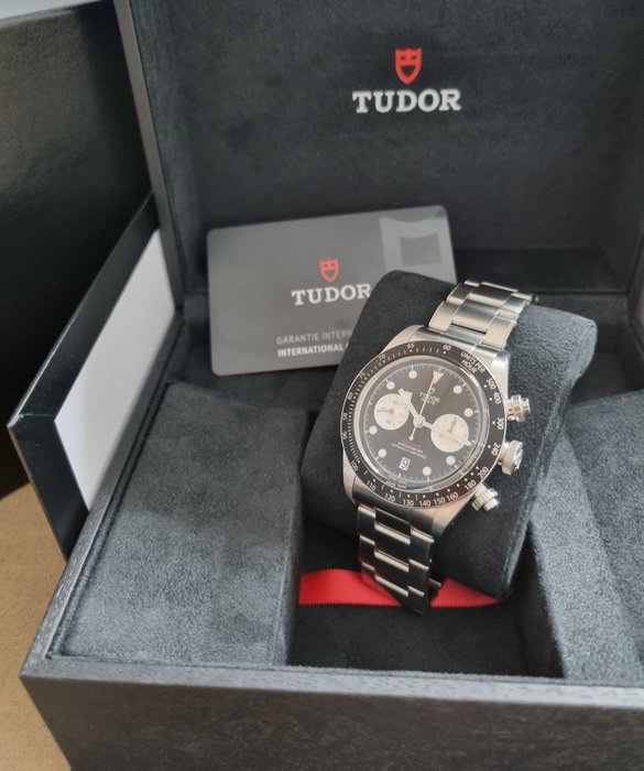 Tudor - Black Bay Chrono 79360N Black Dial "Inversed Panda" - New - Full Set - 10-2024 - 79360N - Mænd - 2020+