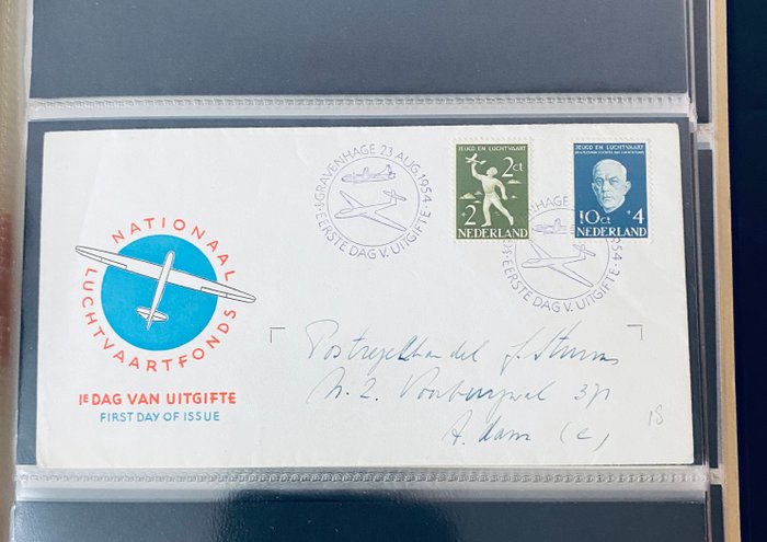 Holland  - Renere samlinger af FDC'er, Maxi-kort og stempelmapper