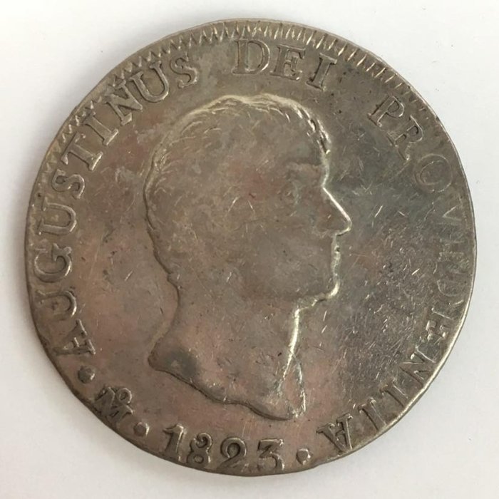 Mexico Augustin I Iturbide 8 Reales 1823