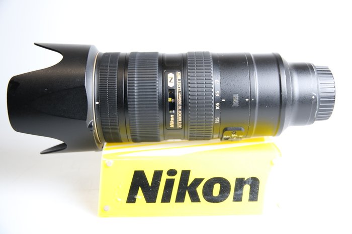 Nikon AF-S 70-200mm 2.8 G II ED N lens (inclusief accessoires en tas) Zoomobjektiv