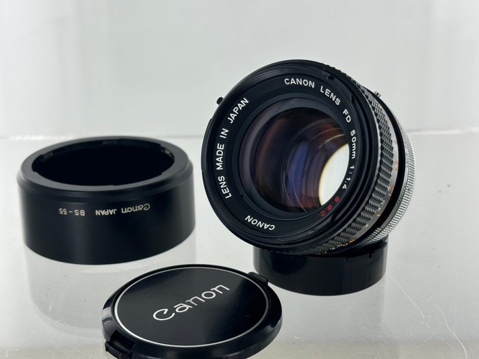 Canon FD 14/50mm SSC + Gegenlichtblende BS-55 | Prime objektiv