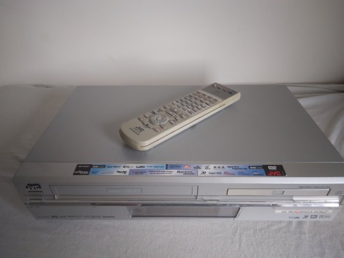 JVC HR - XVS30 DVD player, VHS recorder