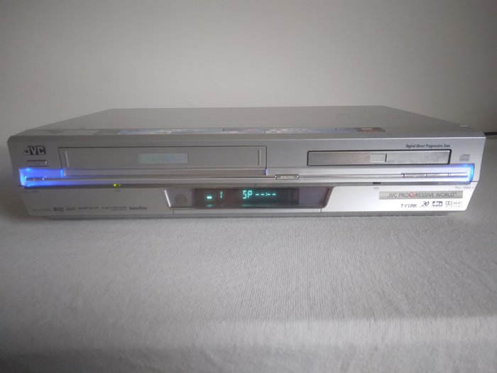 JVC HR - XVS30 DVD player, VHS recorder