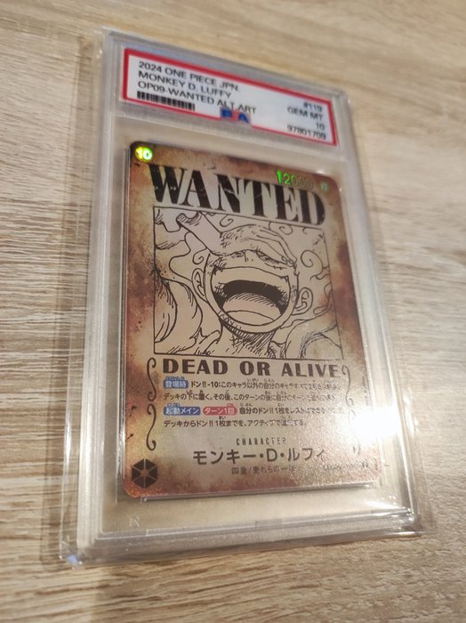 Bandai - 1 Graded card - One Piece - PSA 10