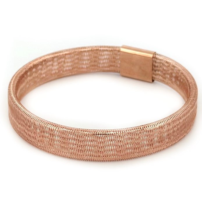 Handmade - Armbånd - Bracciale elastico - 2.8 g - 18 kraat Rosaguld