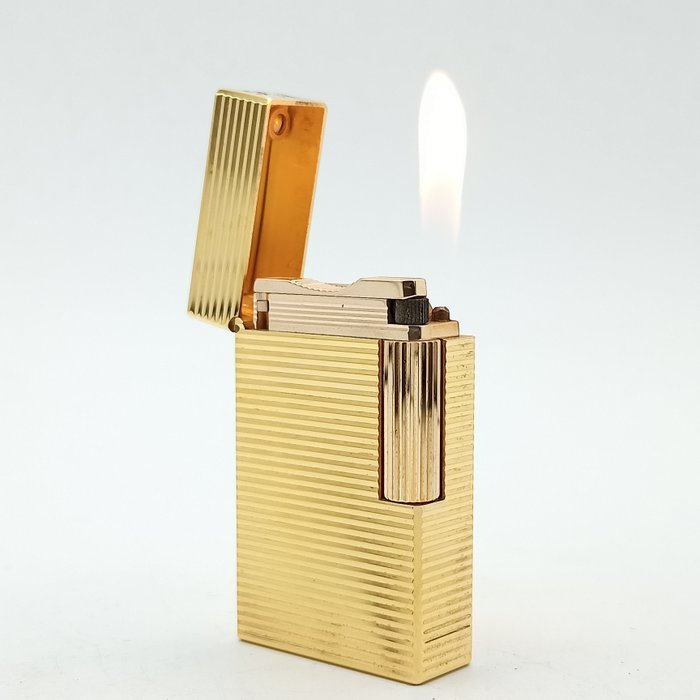 S.T. Dupont - Linea 1 - Tamaño grande - Lighter - forgyldt