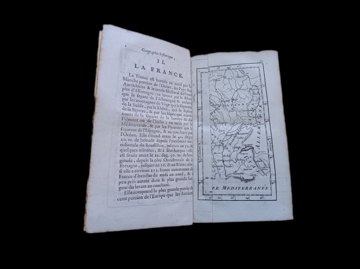 Dom Joseph Vaisete - Géographie Historique Ecclésiastique et Civil - 1755