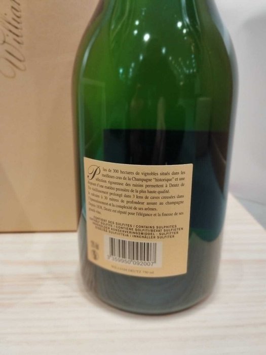 2013 Deutz, "Cuvée William Deutz" - Champagne Brut - 1 Flaske (0,75L)