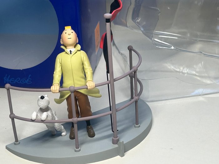 Tintin - Tintin aurore escena cubo