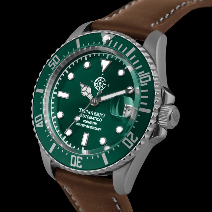 Tecnotempo - Diver 200M WR - "Wind Rose" Limited Edition - - - TT.200P.RDVV - Mænd - 2011-nu