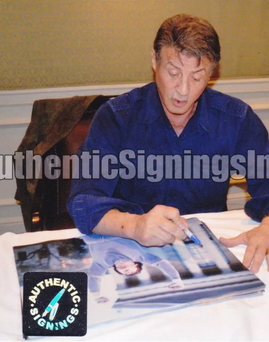 Rocky - Signed by Sylvester Stallone (Rocky Balboa) - 16x20" - Authentic Signings COA