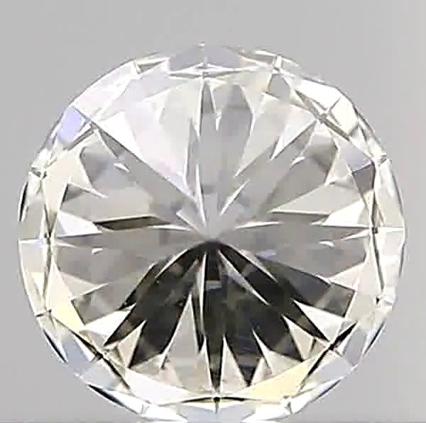 Ingen mindstepris - 1 pcs Diamant  (Natur)  - 0.44 ct - Rund - G - VVS1 - International Gemological Institute (IGI) - *3EX*