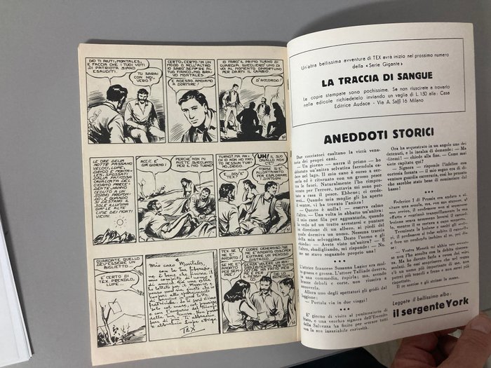 Tex N°2 , N°3 e N°6 della serie 1/29 - anastatica Piacentini - 3 Comic - Genoptryk