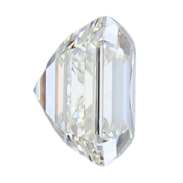 1 pcs Diamant  (Natur)  - 1.03 ct - Kvadrat - G - IF - Gemological Institute of America (GIA)