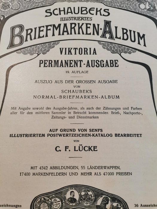 Verden 1830/1924 - Verden 1850/1970 - Kæmpe, tykt album med forskellige lande