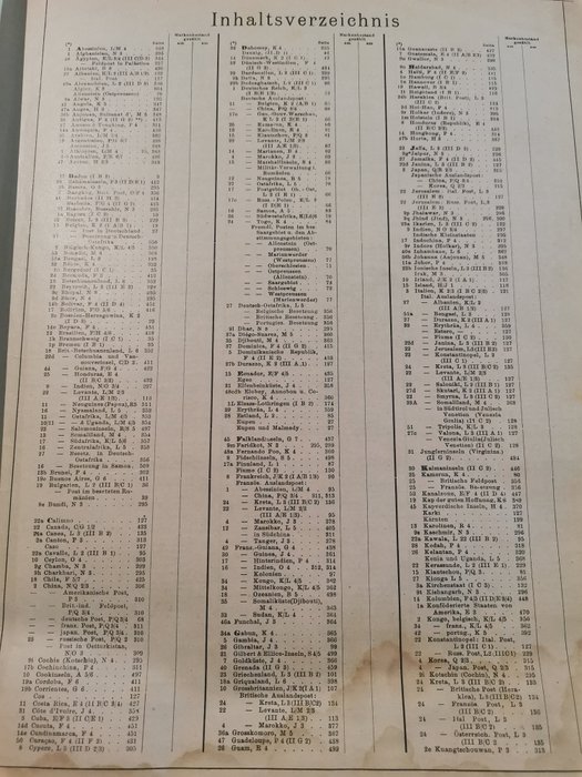 Verden 1830/1924 - Verden 1850/1970 - Kæmpe, tykt album med forskellige lande