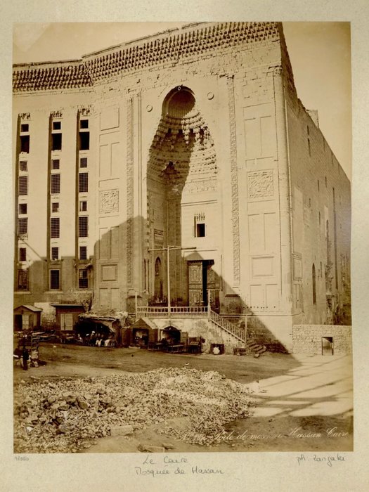 Zangaki Brothers - (Cairo, Egypt) Mosquée de Hassan, Cairo, Egypt, 1890´s