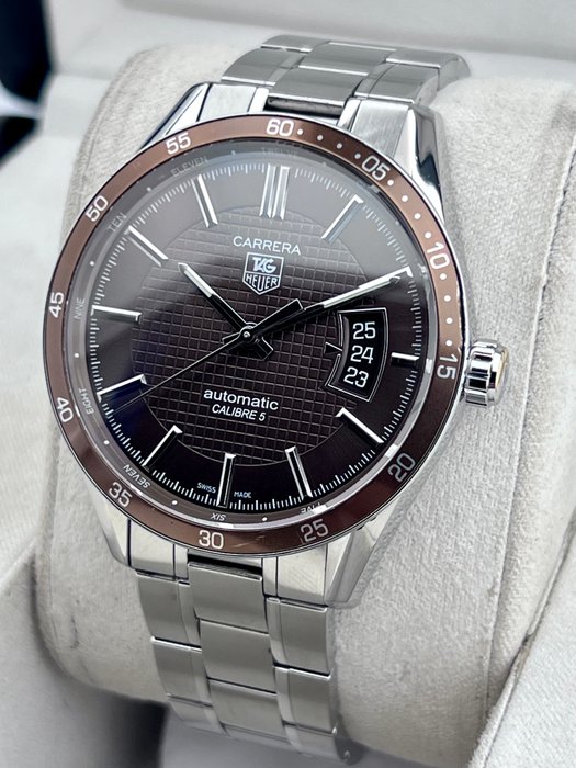 TAG Heuer - Carrera Calibre 5 Automatic Braun - - WV211N-0 - Mænd - 2011-nu