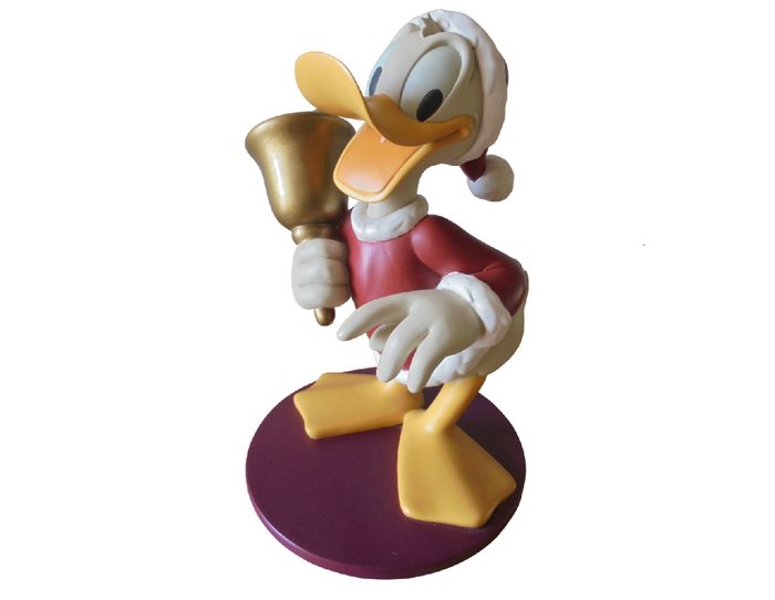 Donald Duck - Santa Claus Merchandise figur - Harpiks/polyester - 1990-2000