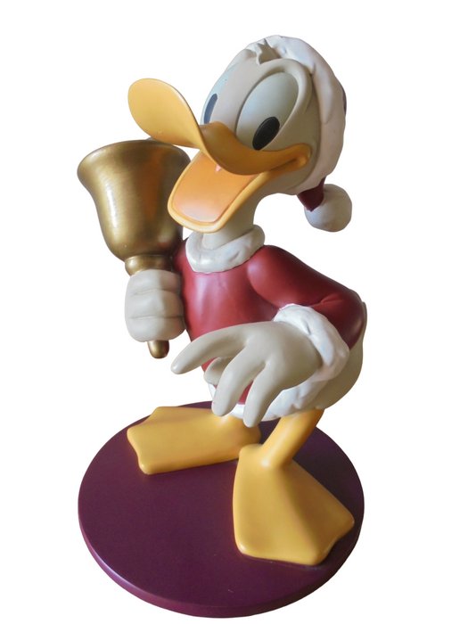 Donald Duck - Santa Claus Merchandise figur - Harpiks/polyester - 1990-2000