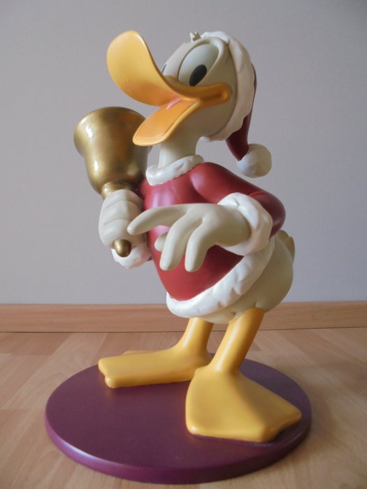 Donald Duck - Santa Claus Merchandise figur - Harpiks/polyester - 1990-2000