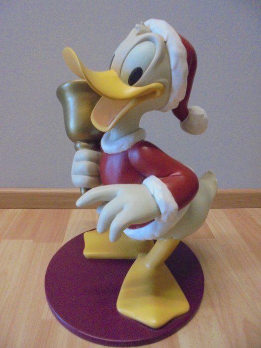 Donald Duck - Santa Claus Merchandise figur - Harpiks/polyester - 1990-2000