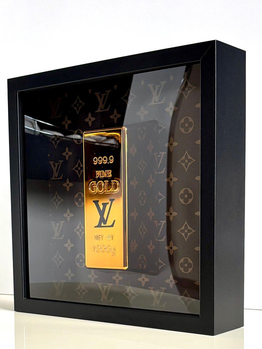 SylanArts - Louis Vuitton Gold Bar Artwork