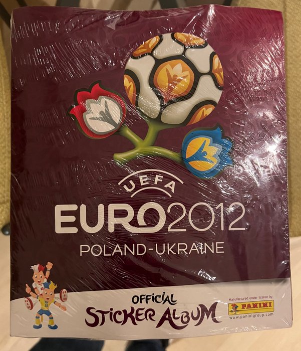 Panini - EURO 2012 Poland/Ukraine Factory seal (Empty album + complete loose sticker set)