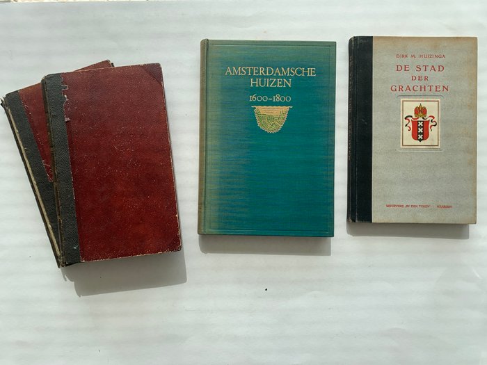 GWH Panchaud + DF Slothouwer + Dirk M Huizinga - Amsterdam geschetst in historisch-romantische tafereelen van af het begin zijner opkomst tot op - 1871-1946