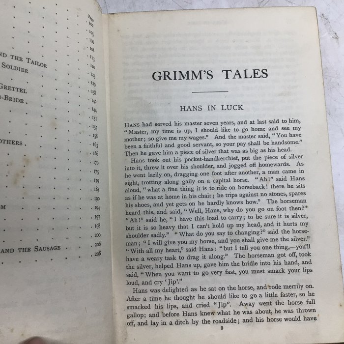 Brothers Grimm - Grimm's Fairy Tales - 1890