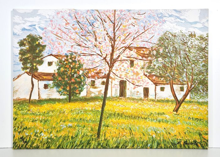 Michele Cascella (1892-1989) - Primavera Abruzzese