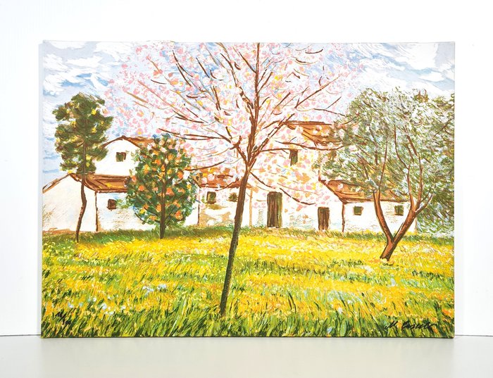 Michele Cascella (1892-1989) - Primavera Abruzzese