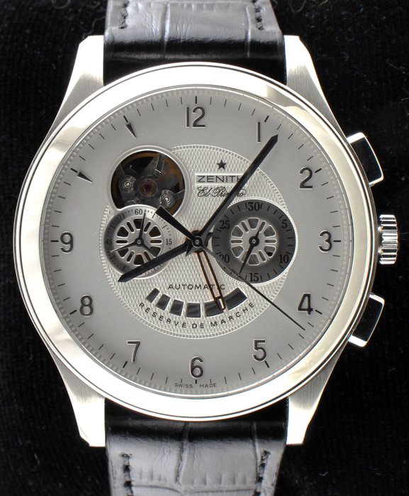 Zenith - El Primero - Grande Class Open - Column Wheel Chronograph - Ref. No: 03.0520.4021 - Mænd - 2000-2010